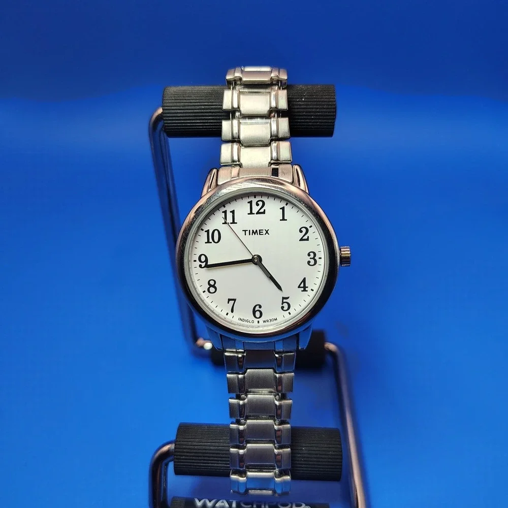 2018 Timex Indiglo Easy Reader 30mm Women's Quartz Watch Fits Size 5-8.5‎